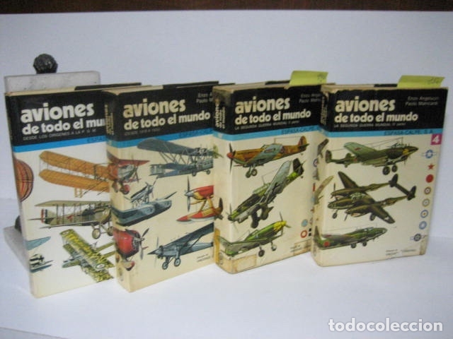 Libros de segunda mano: AVIONES DE TODO EL MUNDO TOMOS N&ordm; 1 y 2 ESPASA CALPE SE VENDEN SUELTOS 5&euro; UND
