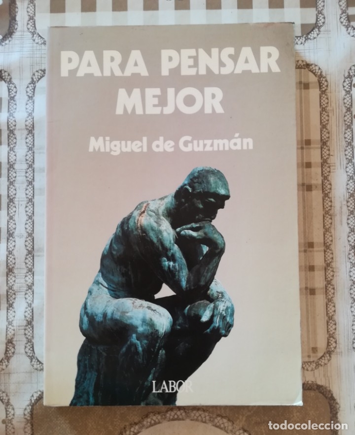 Libros de segunda mano: Para pensar mejor - Miguel de Guzm&aacute;n - Foto 1