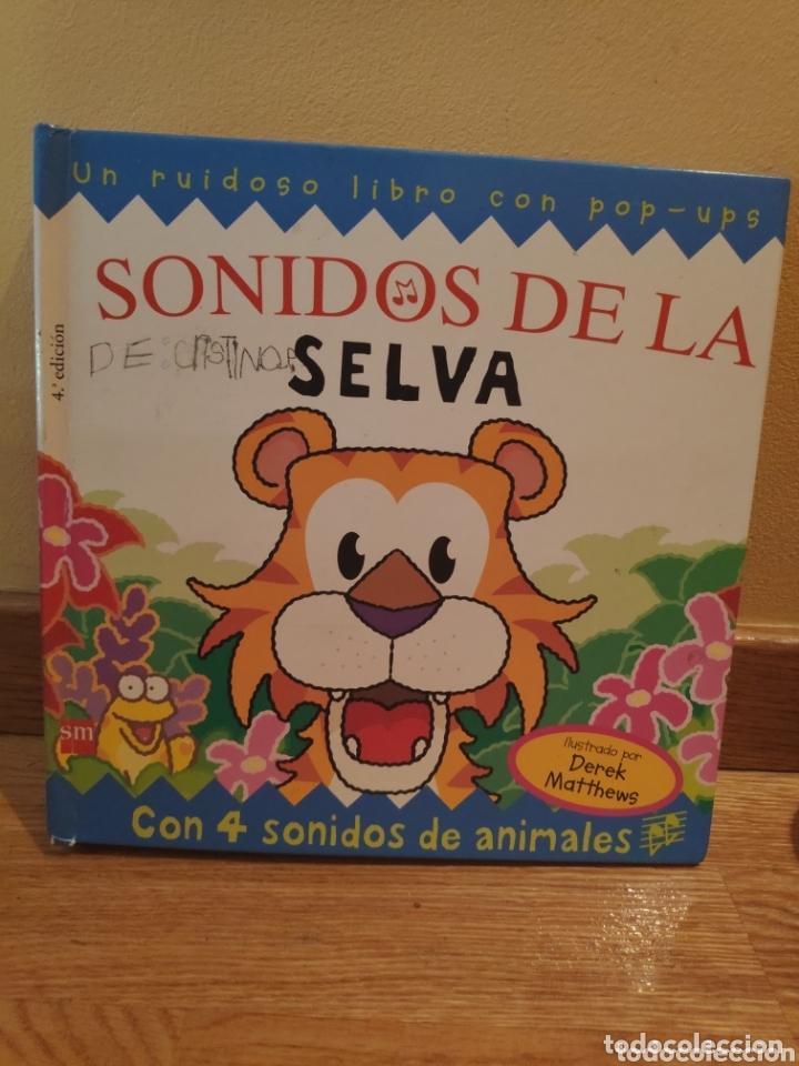Libros de segunda mano: sonidos de la selva un ruidoso libro con pop ups