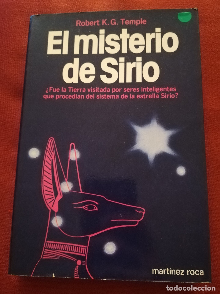 Libros de segunda mano: EL MISTERIO DE SIRIO (ROBERT K. G. TEMPLE) EDICIONES MART&Iacute;NEZ ROCA - Foto 1