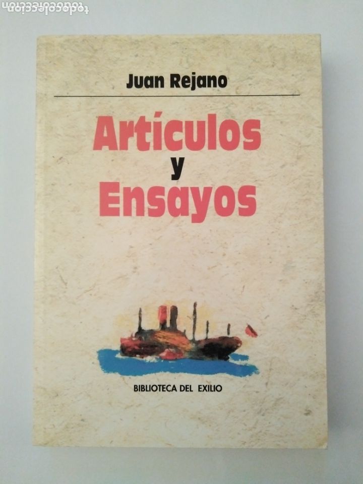 Libros de segunda mano: Art&iacute;culos y ensayos / JUAN REJANO - Foto 1