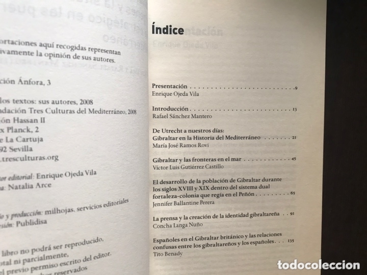 Libros de segunda mano: Gibraltar y los gibraltare&ntilde;os. Enrique Ojeda - Foto 4