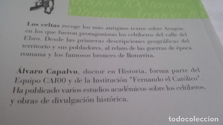Libros de segunda mano: LOS CELTAS EN ARAGON / CAI 100 ARAGON - Foto 2
