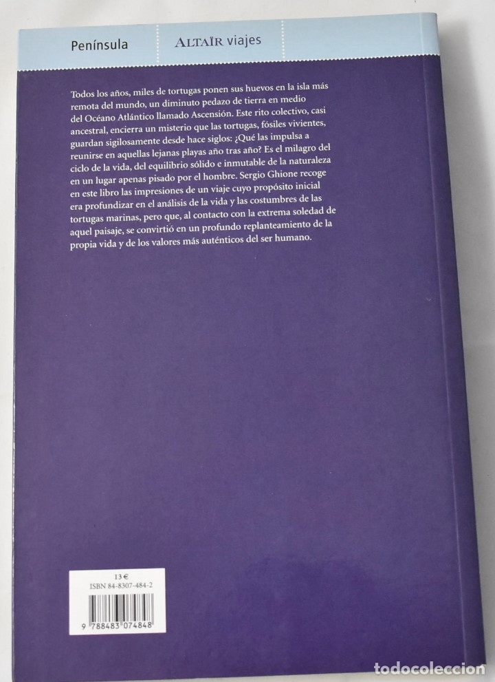 Libros de segunda mano: LA ISLA DE LAS TORTUGAS. GHIONE, SERGIO - Foto 2