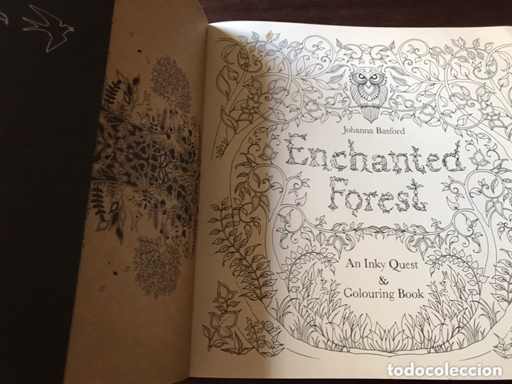 Libros de segunda mano: Enchanted forest. Johanna Basford. Para colorear. - Foto 4
