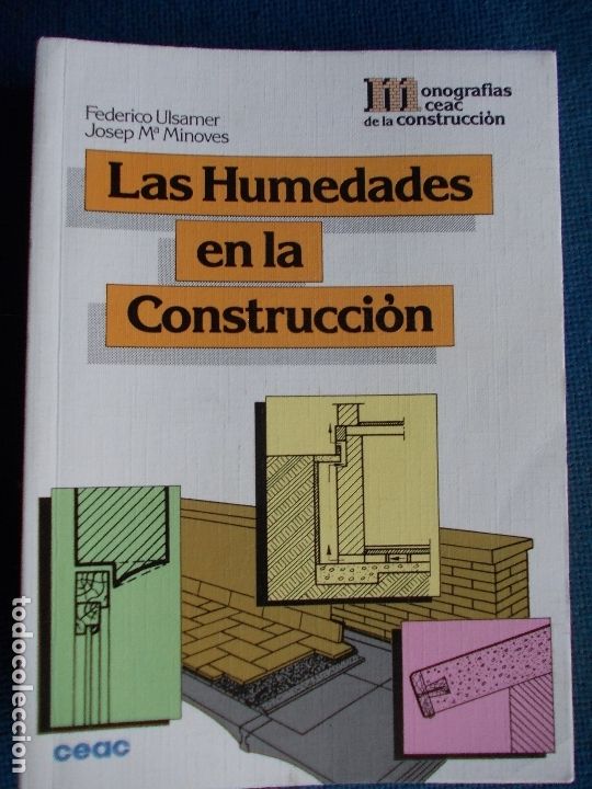 Libros de segunda mano: LAS HUMEDADES EN LA CONSTRUCCI&Oacute;N CEAC - Foto 1