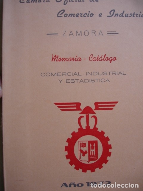 Libros de segunda mano: CAMARA COMERCIO E INDUSTRIA ZAMORA MEMORIA 1972.314 PG - Foto 1