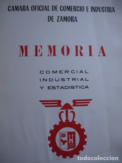 Libros de segunda mano: CAMARA COMERCIO E INDUSTRIA ZAMORA MEMORIA 1960-65.241 PG - Foto 1