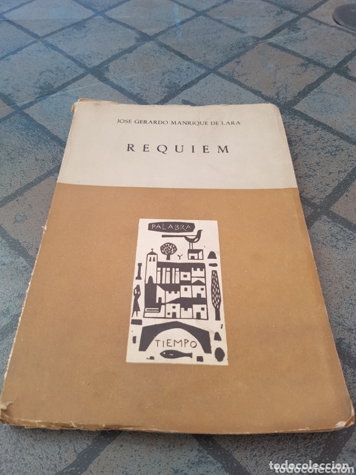 Libros de segunda mano: R&eacute;quiem Jos&eacute; Gerardo Manrique de Lara 1961 - Foto 1