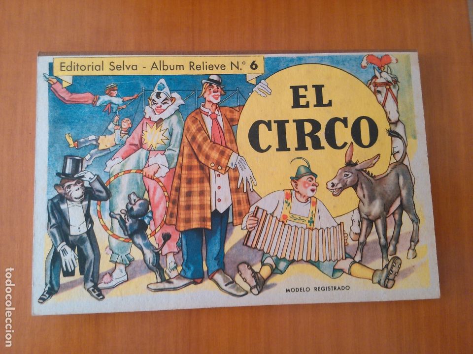 Libros de segunda mano: El circo. Album Relieve N&ordm; 6 - Foto 1