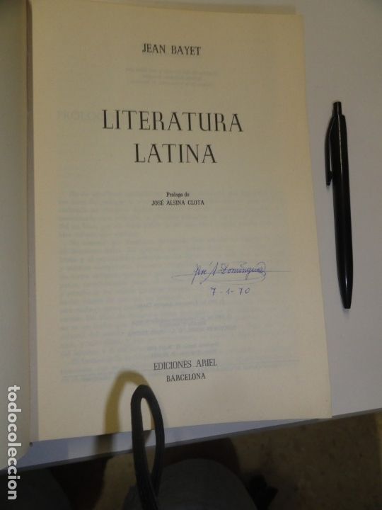 Libros de segunda mano: Literatura Latina - Jean Bayet - Foto 2