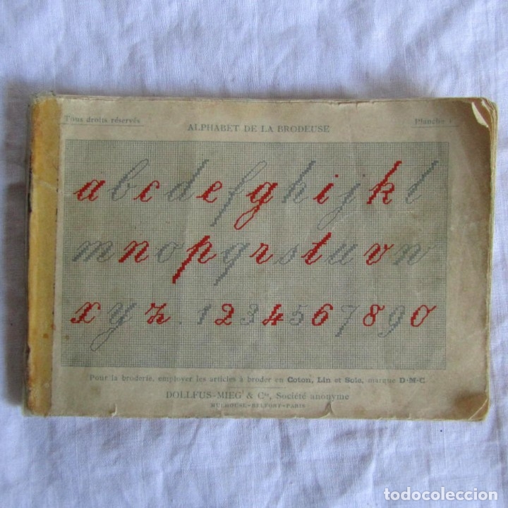 Libros de segunda mano: Alphabet de la Brodeuse, Gu&iacute;a de bordado - Foto 1