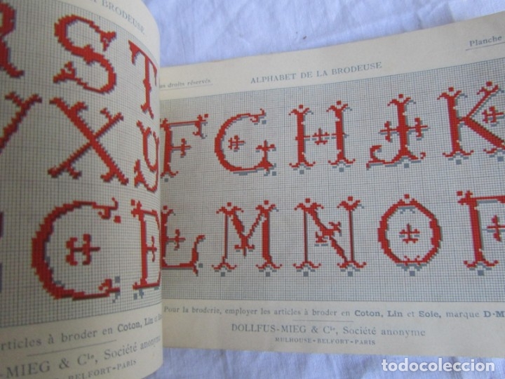 Libros de segunda mano: Alphabet de la Brodeuse, Gu&iacute;a de bordado - Foto 5