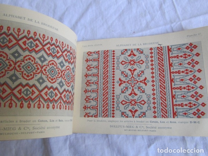 Libros de segunda mano: Alphabet de la Brodeuse, Gu&iacute;a de bordado - Foto 8