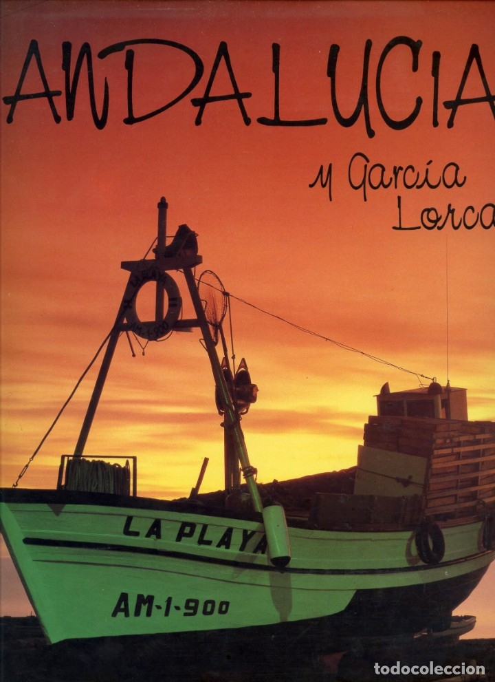 Libros de segunda mano: ANDALUCIA Y GARC&Iacute;A LORCA. Gran formato. - Foto 1