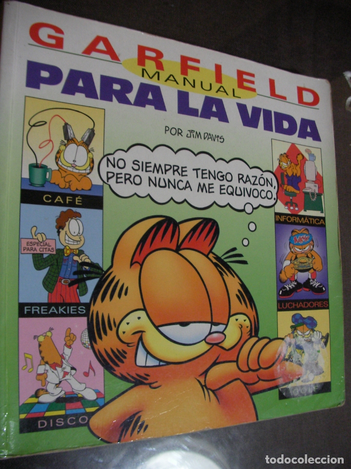 Libros de segunda mano: GARFIELD, MANUAL PARA LA VIDA - Foto 1