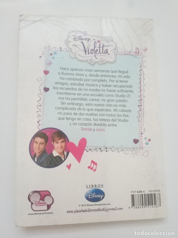 Libros de segunda mano: UN CORAZON DIVIDIDO. VIOLETTA.- DISNEY - Foto 3