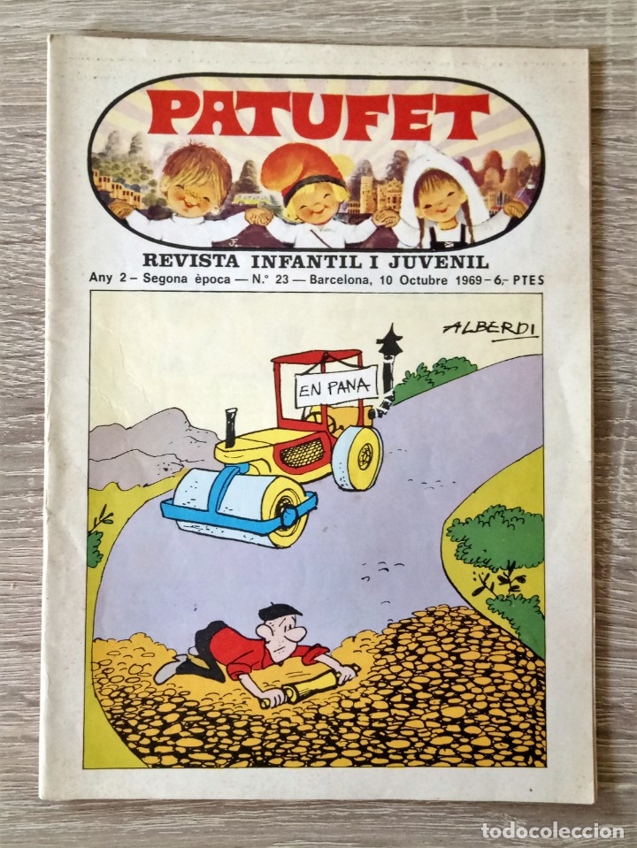 Libros de segunda mano: Patufet n&ordm; 23 escrita en catalan de 1969 - Foto 1