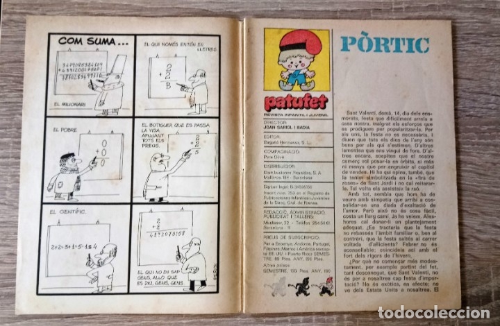 Libros de segunda mano: Patufet n&ordm; 32 escrita en catalan de 1970 - Foto 2