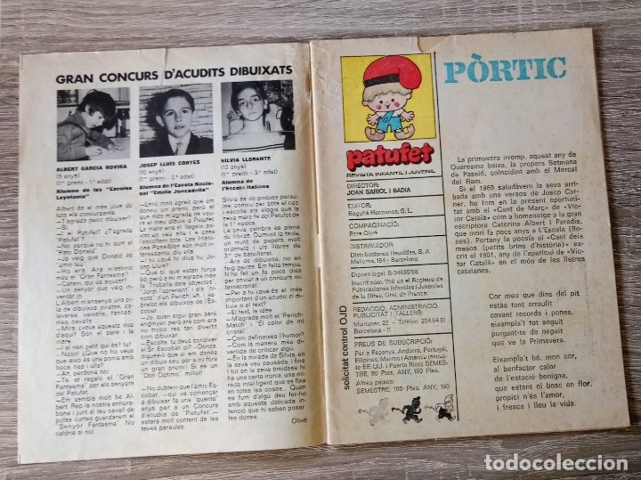 Libros de segunda mano: Patufet n&ordm; 34 escrita en catalan de 1970 - Foto 2