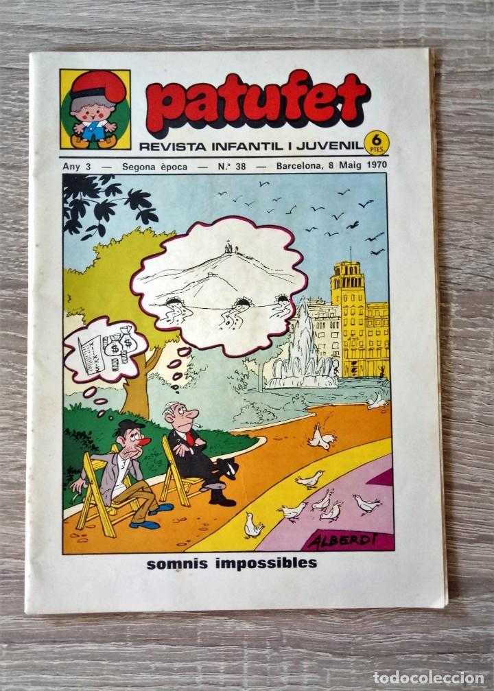 Libros de segunda mano: Patufet n&ordm; 38 escrita en catalan de 1970 - Foto 1