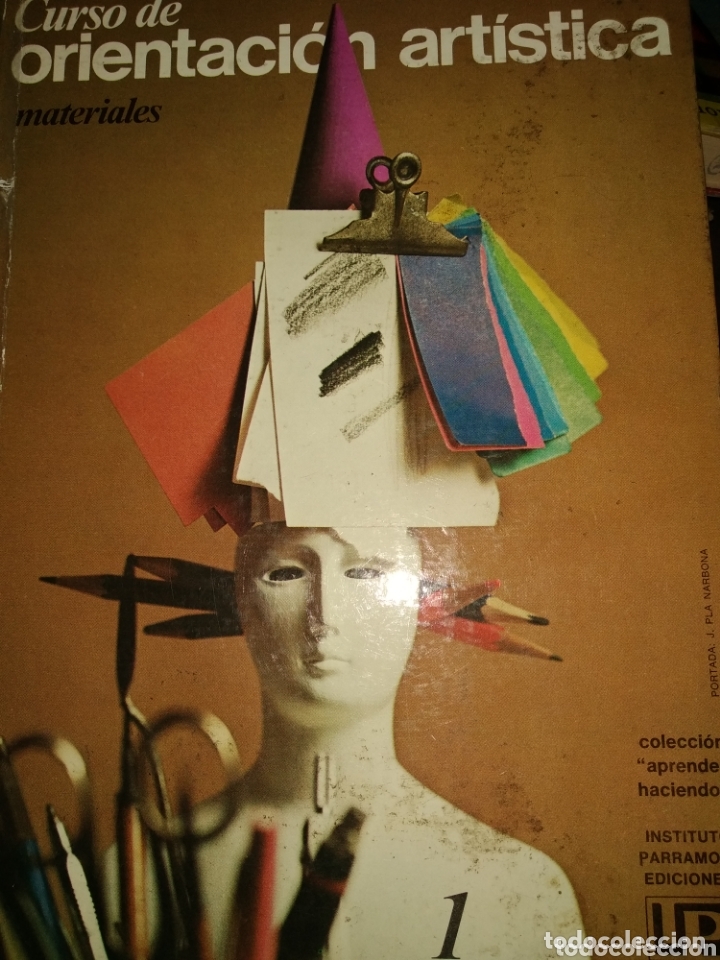 Libros de segunda mano: CURSO DE ORIENTACI&Oacute;N ART&Iacute;STICA. MATERIALES. INSTITUTO PARRAM&Oacute;N EDICIONES. COLECCI&Oacute;N APRENDER HACIEND - Foto 1