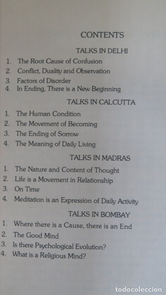 Libros de segunda mano: MIND WITH MEASURE. KRISHNAMURTI - Foto 2