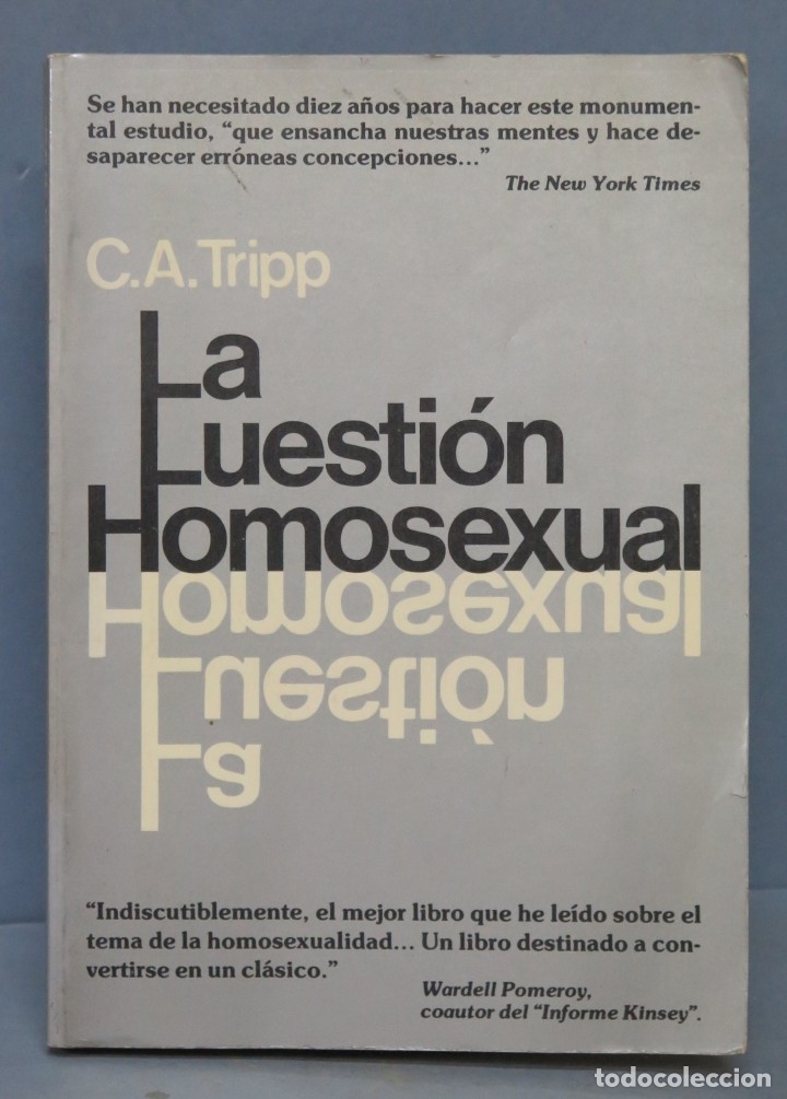 Libros de segunda mano: LA CUESTION HOMOSEXUAL. C.A. TRIPP - Foto 1