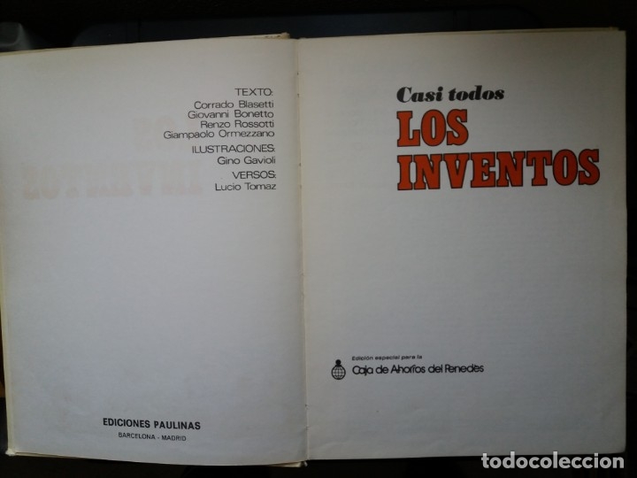 Libros de segunda mano: CASI TODOS LOS INVENTOS. EDICIONES PAULINAS. 1973. - Foto 2