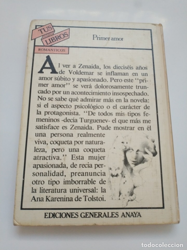 Libros de segunda mano: PRIMER AMOR.- IVAN S. TURGUENEV - Foto 3