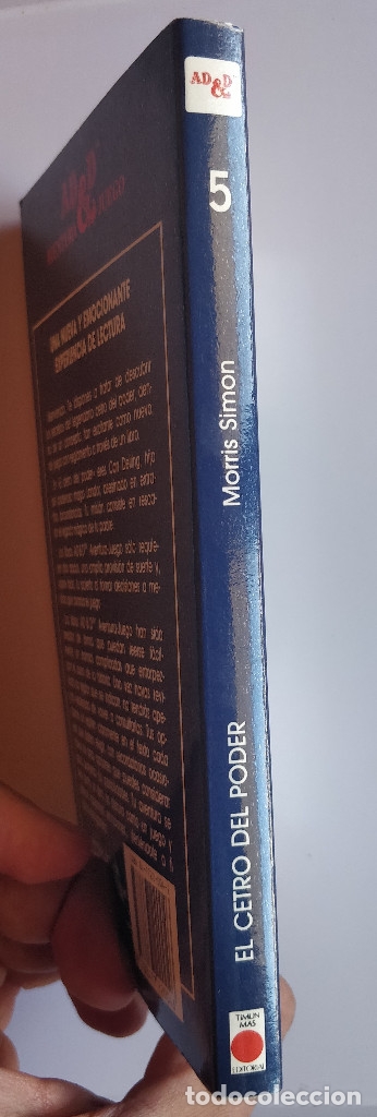 Libros de segunda mano: Colecci&oacute;n Advanced Dungeons Dragons-N5 El cetro del poder Librojuego Timun Mas LIBRO JUEGO - Foto 3