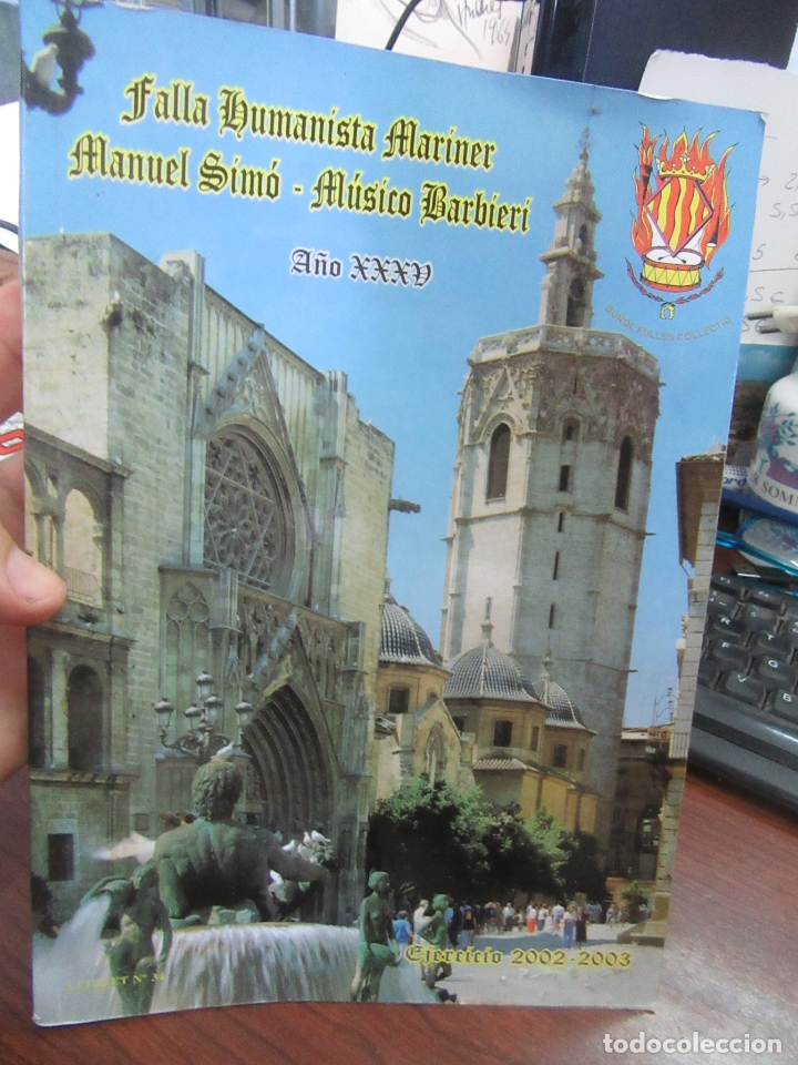 Libros de segunda mano: Llibret de falla 2002-2003. L 4364-499 - Foto 1