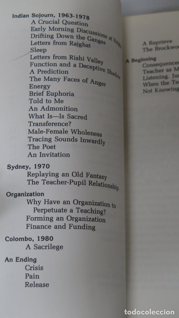 Libros de segunda mano: TRUTG IS A PATHLESS LAND. A JOURNEY WITH KRISHNAMURTI. INGRAM SMITH - Foto 3