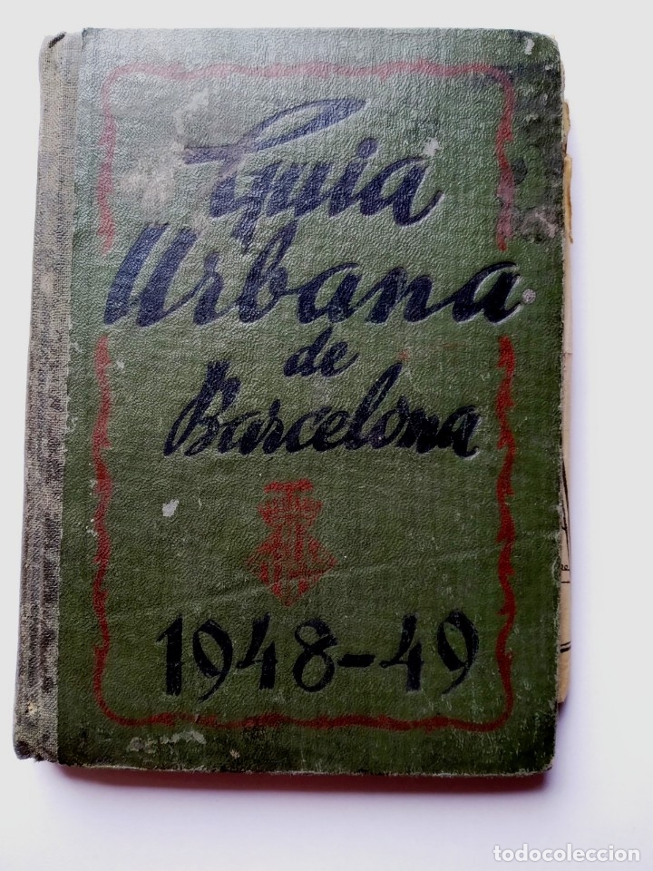 Libros de segunda mano: GU&Iacute;A URBANA DE BARCELONA 1948-49 - Foto 1
