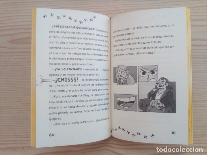 Libros de segunda mano: Perrock Holmes - Dos Detectives Y Medio - Isaac Palmiola - Foto 2