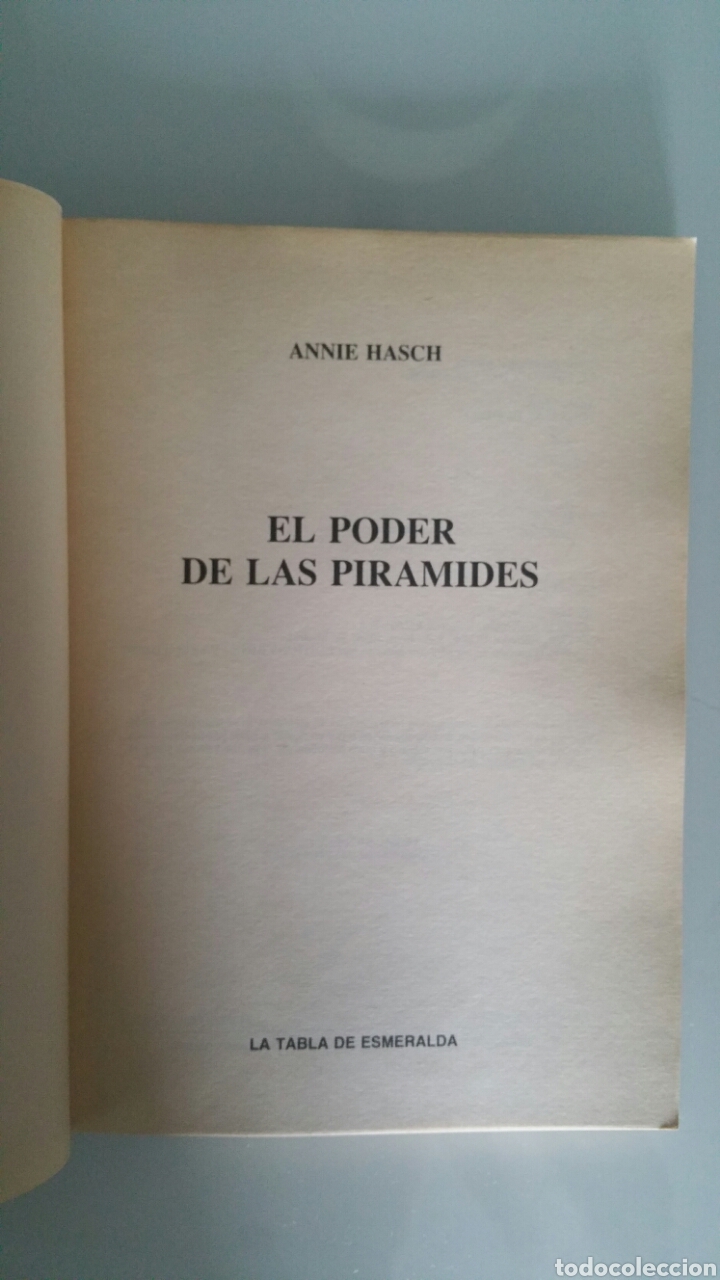 Libros de segunda mano: El poder de las pir&aacute;mides, Anne Hasch, editorial edad. - Foto 4