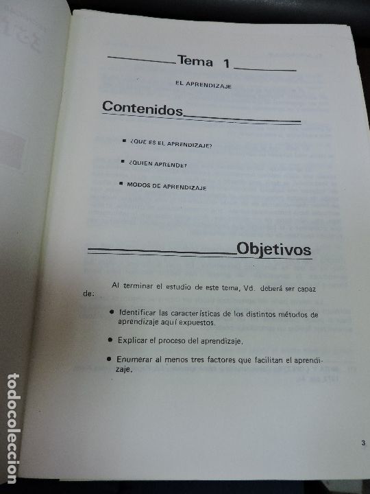 Libros de segunda mano: Tecnicas para estudiar, aprender, saber. Ed. Estudios a Distancia - Foto 3