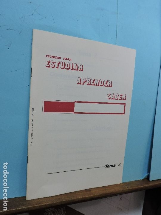 Libros de segunda mano: Tecnicas para estudiar, aprender, saber. Ed. Estudios a Distancia - Foto 4