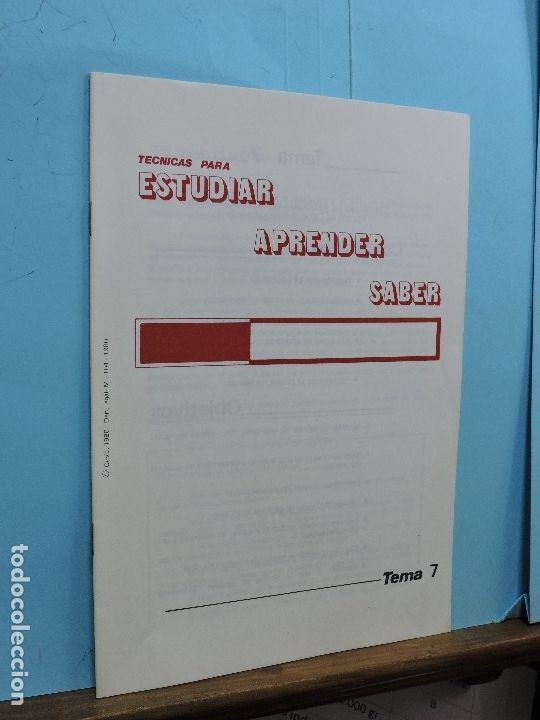 Libros de segunda mano: Tecnicas para estudiar, aprender, saber. Ed. Estudios a Distancia - Foto 14