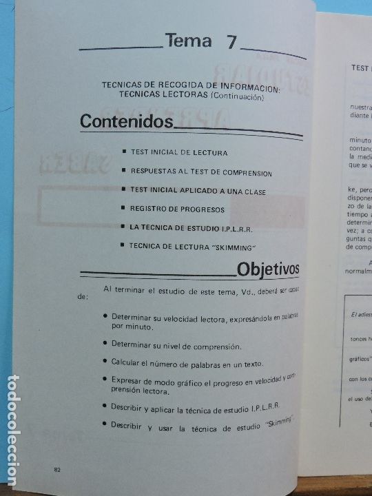 Libros de segunda mano: Tecnicas para estudiar, aprender, saber. Ed. Estudios a Distancia - Foto 15
