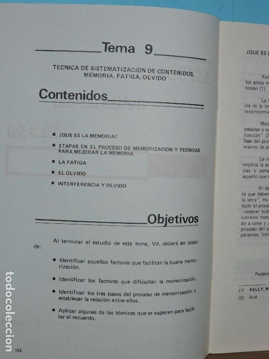 Libros de segunda mano: Tecnicas para estudiar, aprender, saber. Ed. Estudios a Distancia - Foto 17