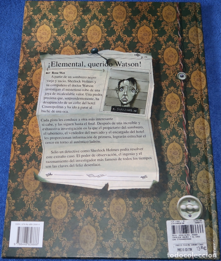 Libros de segunda mano: Sherlock Holmes y el caso de la joya azul - Lumen (2014) &iexcl;Impecable! - Foto 2
