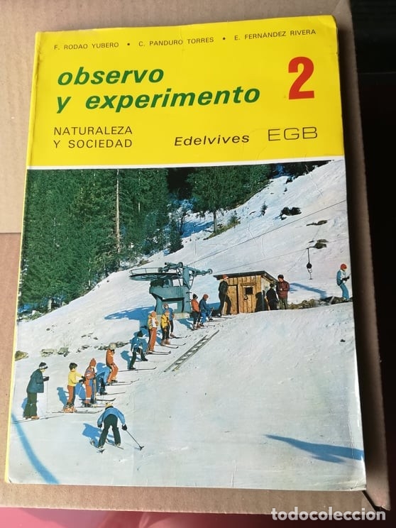 Libros de segunda mano: observo y experimento 2 egb edelvives - Foto 1