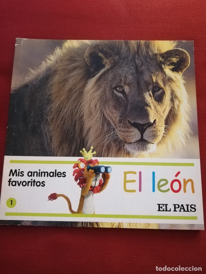 Libros de segunda mano: EL LE&Oacute;N (MIS ANIMALES FAVORITOS / EL PAIS) - Foto 1