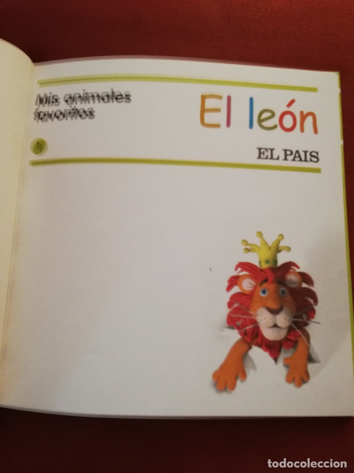 Libros de segunda mano: EL LE&Oacute;N (MIS ANIMALES FAVORITOS / EL PAIS) - Foto 2