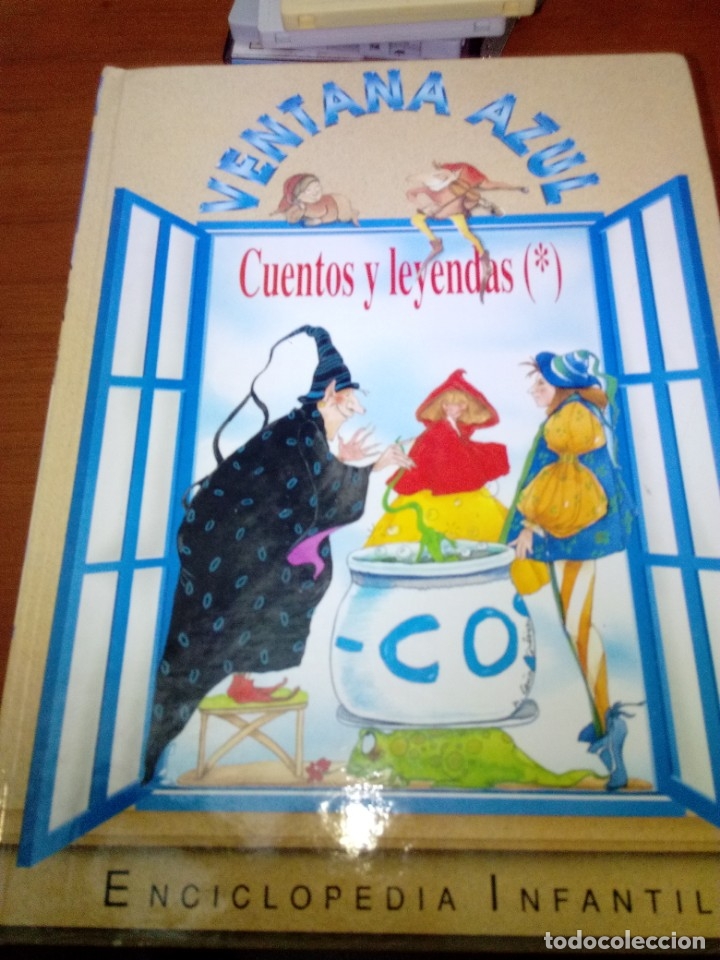 Libros de segunda mano: VENTANA AZUL. CUENTOS  LEYEDAS I Y II. - Foto 1