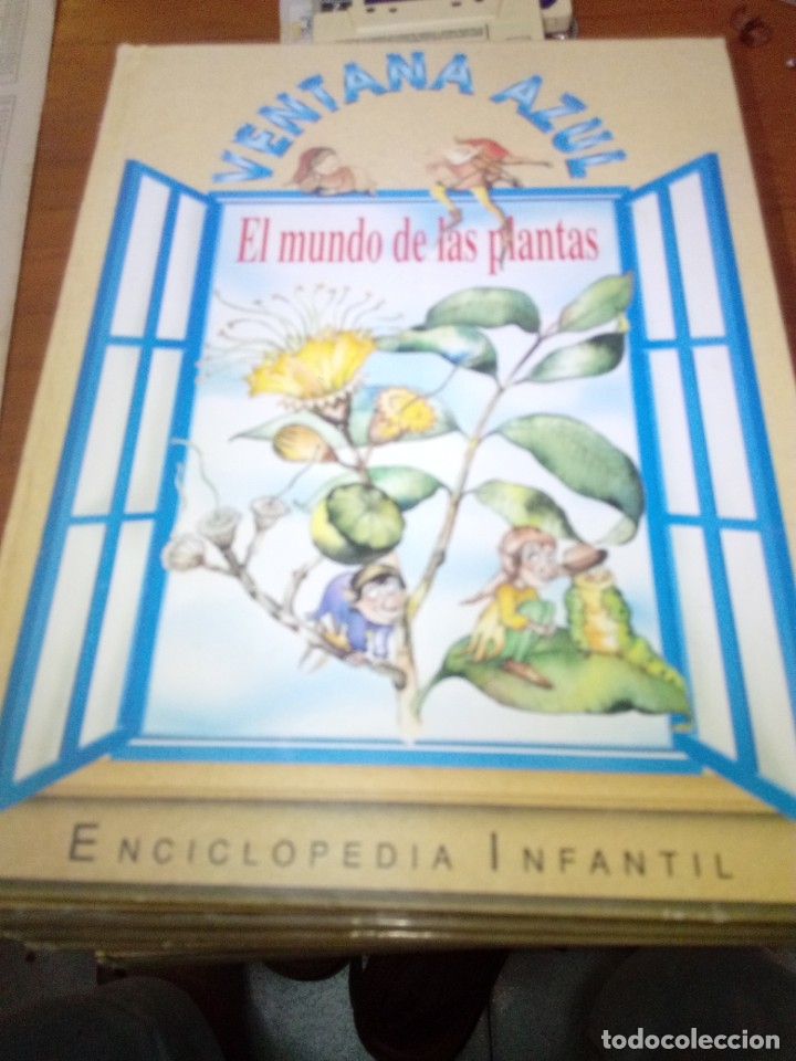 Libros de segunda mano: VENTANA AZUL ENCICLOPEDIA INFANTIL. EL MUNDO DE LAS PLANTAS. EST8B7