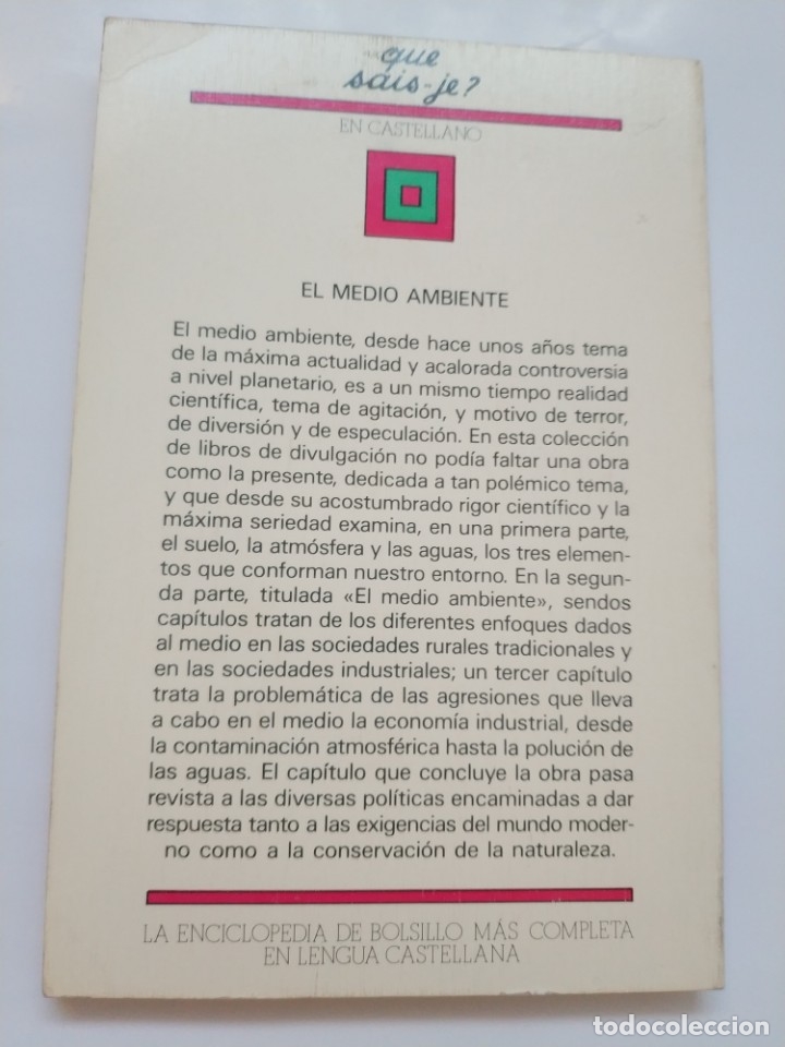 Libros de segunda mano: EL MEDIO AMBIENTE.- PIERRE GEORGE - Foto 4