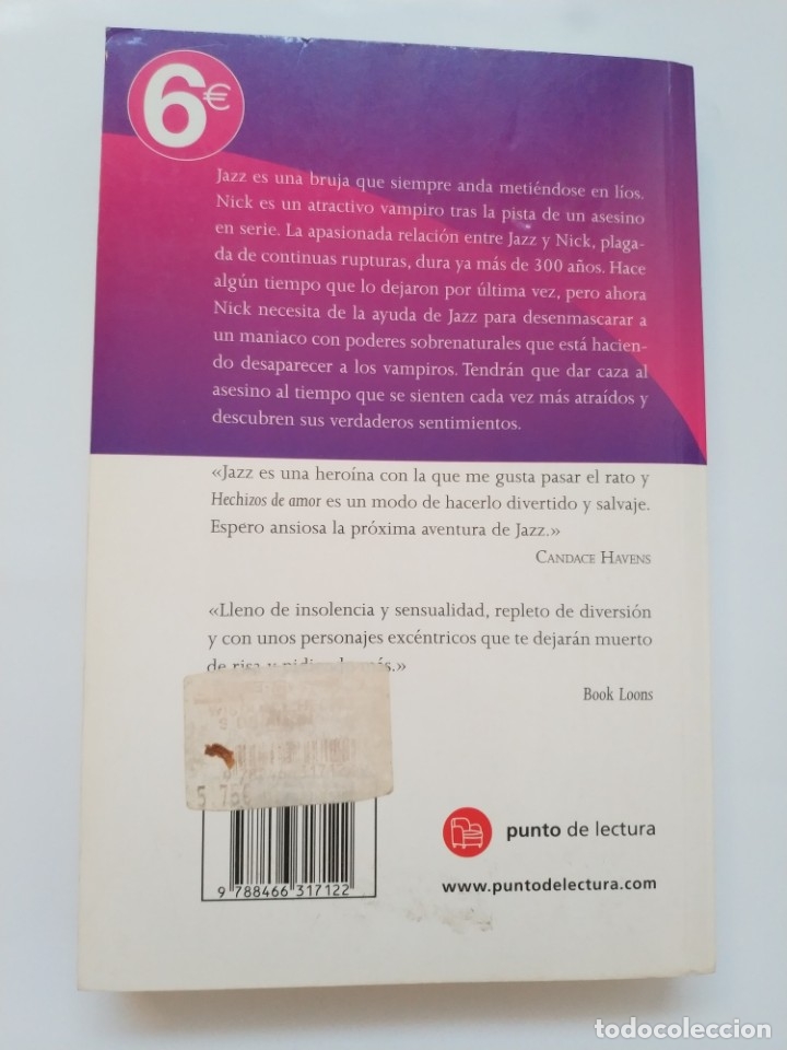 Libros de segunda mano: HECHIZOS DE AMOR.- LINDA WISDOM - Foto 3