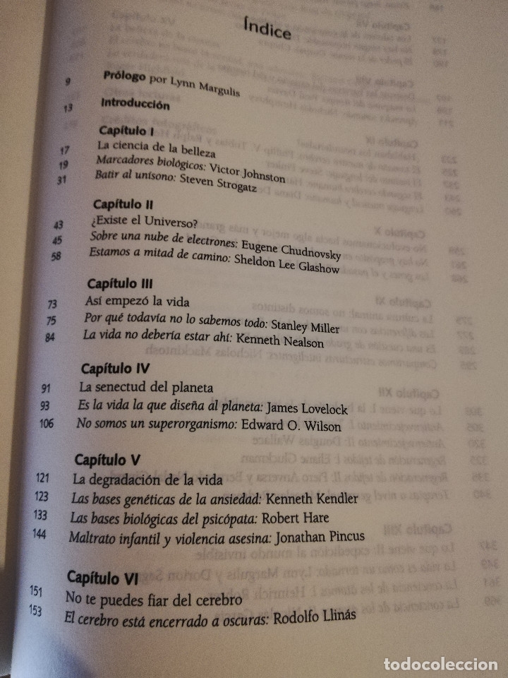 Libros de segunda mano: CARA A CARA CON LA VIDA, LA MENTE Y EL UNIVERSO (EDUARDO PUNSET) C&Iacute;RCULO DE LECTORES - Foto 3